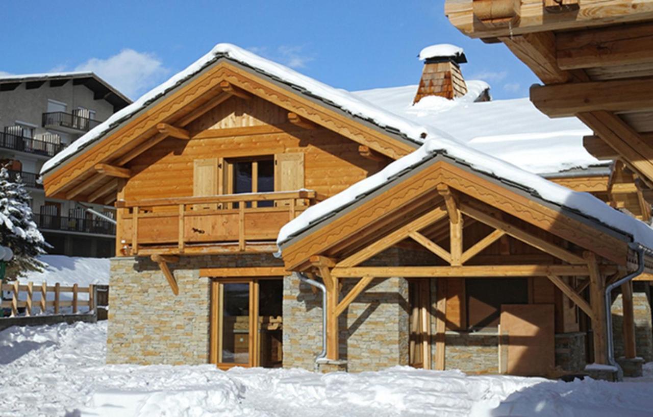 Odalys Chalet Le Renard Lodge Ле дез Альп Экстерьер фото