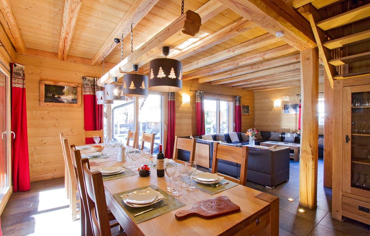 Odalys Chalet Le Renard Lodge Ле дез Альп Экстерьер фото